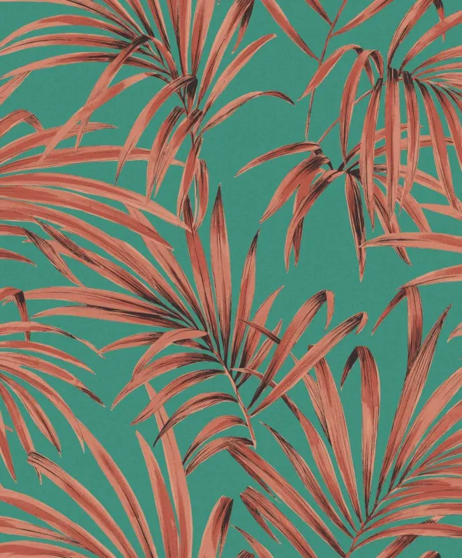 Finale Uitverkoop Zoom by Masureel Lotus LOT108 Palm Tropical Behang