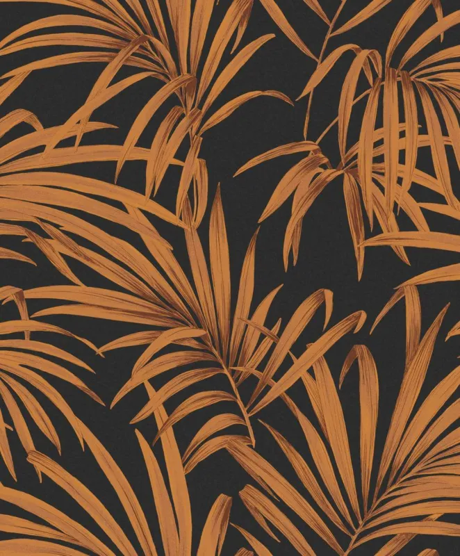 Premium Zoom by Masureel Lotus LOT105 Palm Sunrise Behang