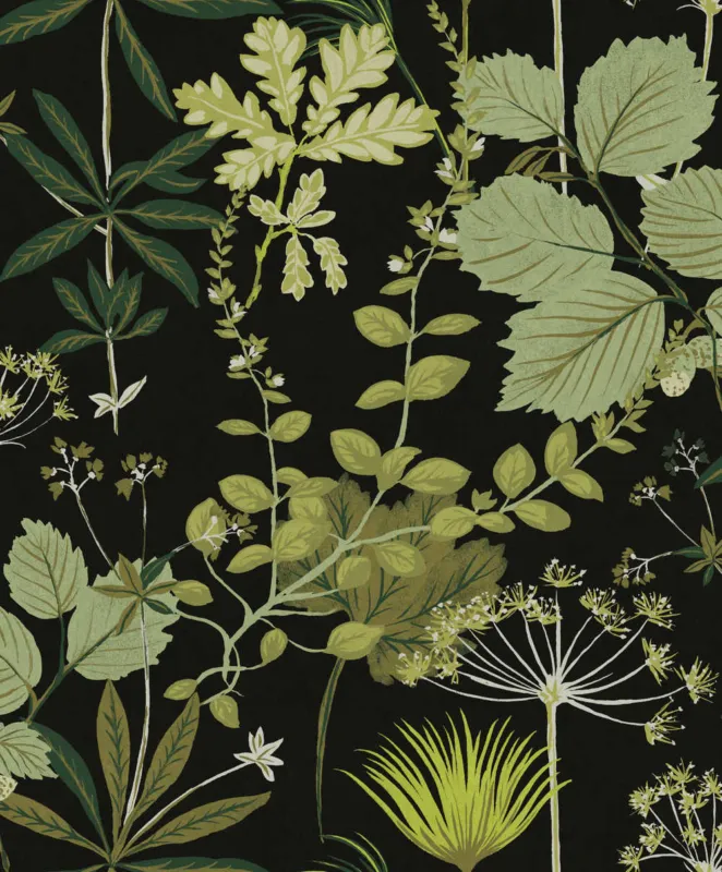 Korting Zoom by Masureel Olivia OLI002 Herbario Greenery Behang
