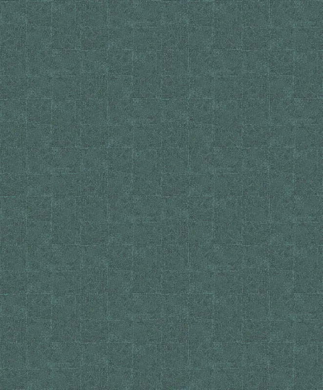 Khroma by Masureel Orbital ORB304 Hide Teal Behang Lage Prijs