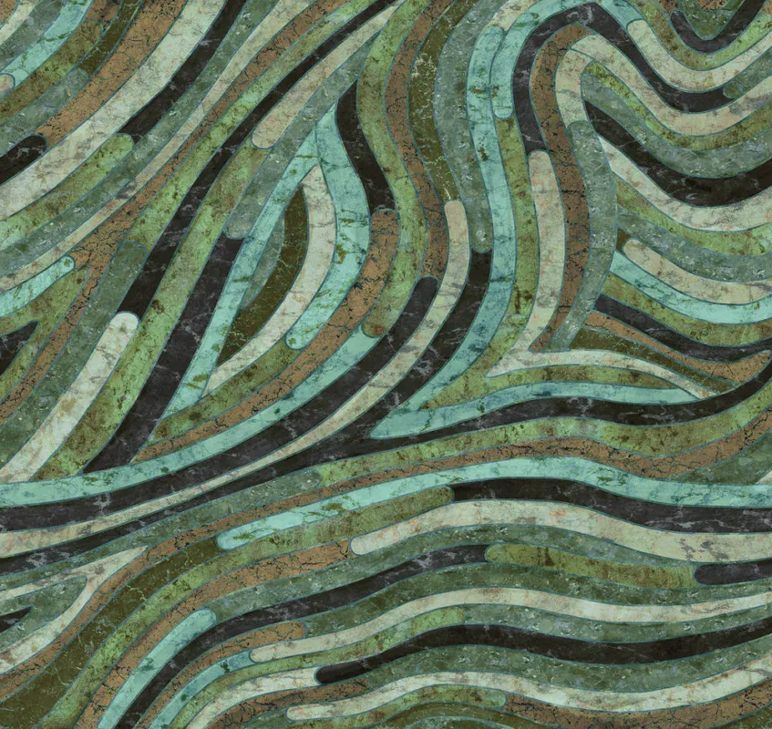 Masureel Rock DGROC2021-260 Serpentine Verde Fotobehang Hete Deal