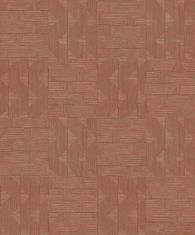 Khroma by Masureel Spirit of Nature SPI402 Asterion Rust Behang Superprijs