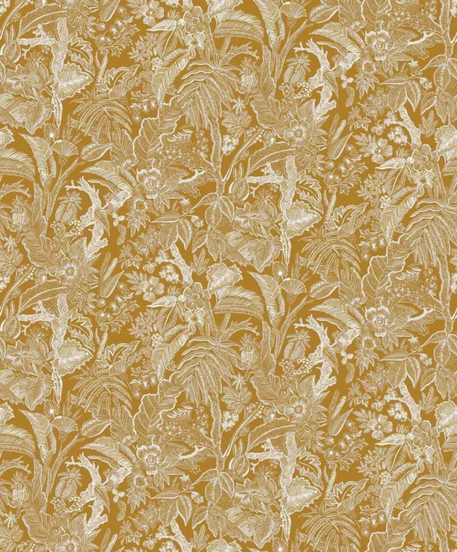 Khroma by Masureel Summer SUM502 Onikar Gold Behang Gereduceerde Prijs