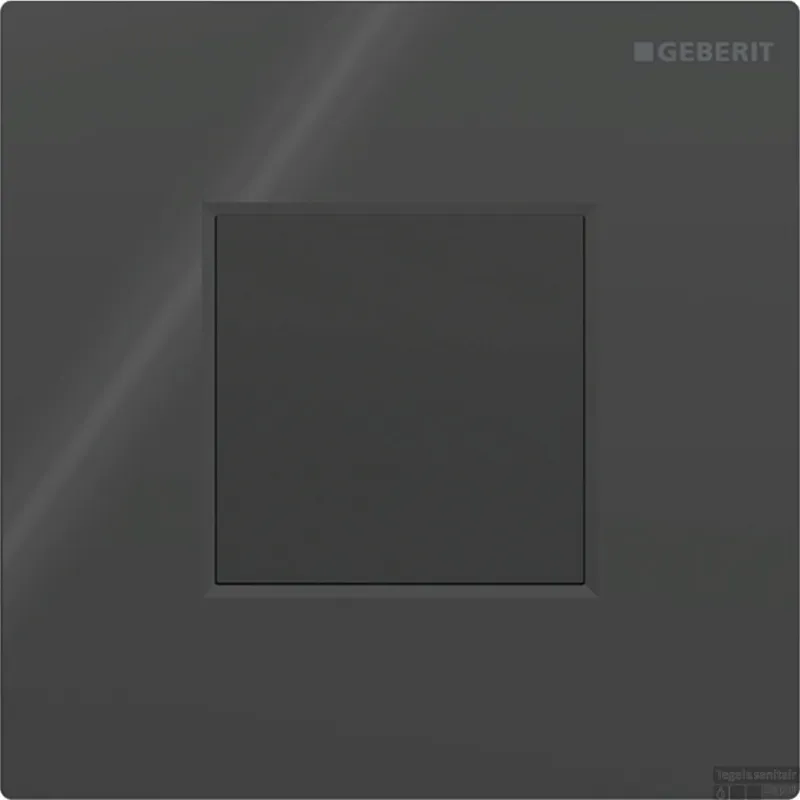 Bedieningsplaat Geberit Type 01 230V Square Gitzwart Lage Prijs