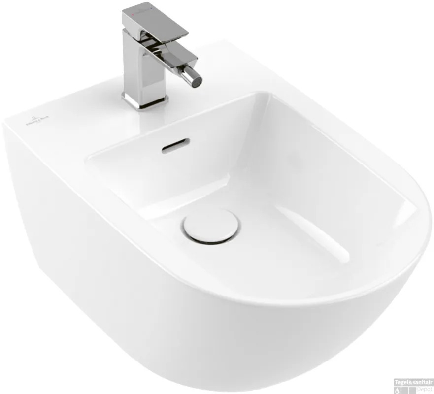 Populair Wandbidet Villeroy & Boch Subway 3.0 56x37.5x27cm Wit Alpin
