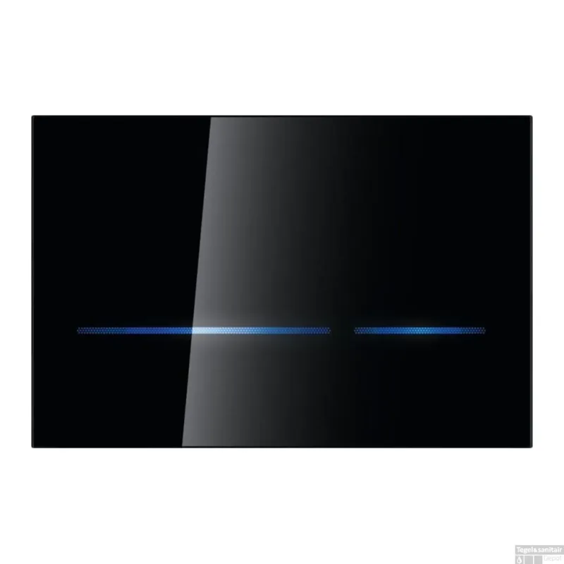 Seizoensaanbieding Geberit Sigma 80 Bedieningsplaat tav UP720 Infrarood 230 V Touch Free Zwart Glas