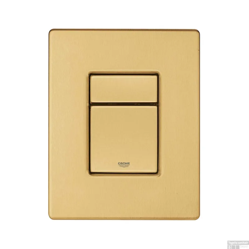 Flitsaanbieding Bedieningsplaat GROHE Skate Cosmopolitan DualFlush Cool Sunrise Geborsteld