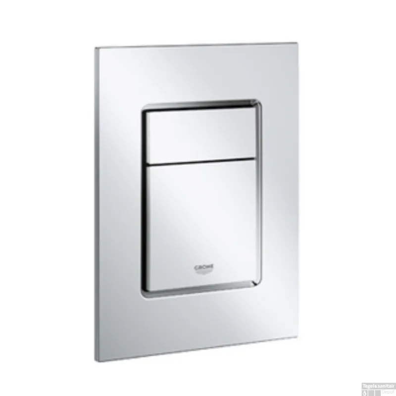 Bedieningsplaat GROHE Skate Cosmopolitan S WC DF 13x17,2cm Chroom Seizoensaanbieding