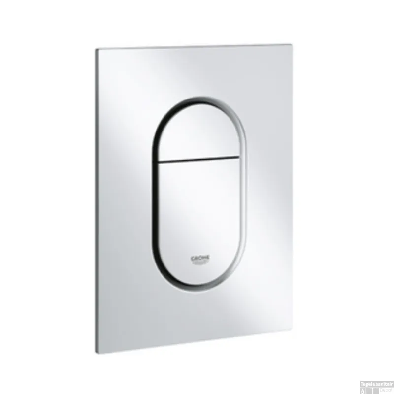 Veilige Betaling Bedieningsplaat GROHE Arena Cosmopolitan S WC DF 13x17,2cm MatChroom