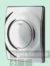 Tijdelijk Beschikbaar GROHE Surf Urinoir Bedieningsplaat Chroom