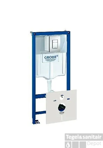 Beperkt Aanbod GROHE Rapid Sl Inbouwreservoir Met Skate Cosmopolitan Bed.plaat Chroom