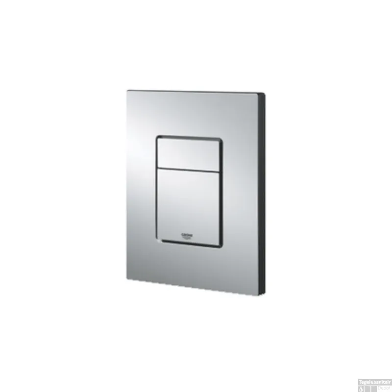 Koop Vandaag Bedieningsplaat DF GROHE Solido Even 2-Knops Chroom
