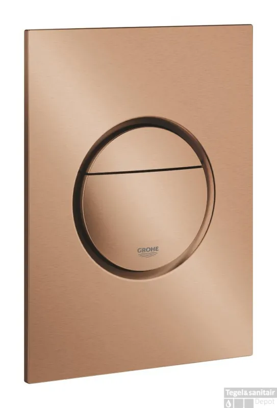 Beperkt Aanbod Bedieningsplaat GROHE Nova S Warm Sunset Geborsteld