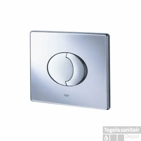 GROHE Rapid Sl Bedieningsplaat Sl Dual Flush Horizontaal Chroom Favoriet