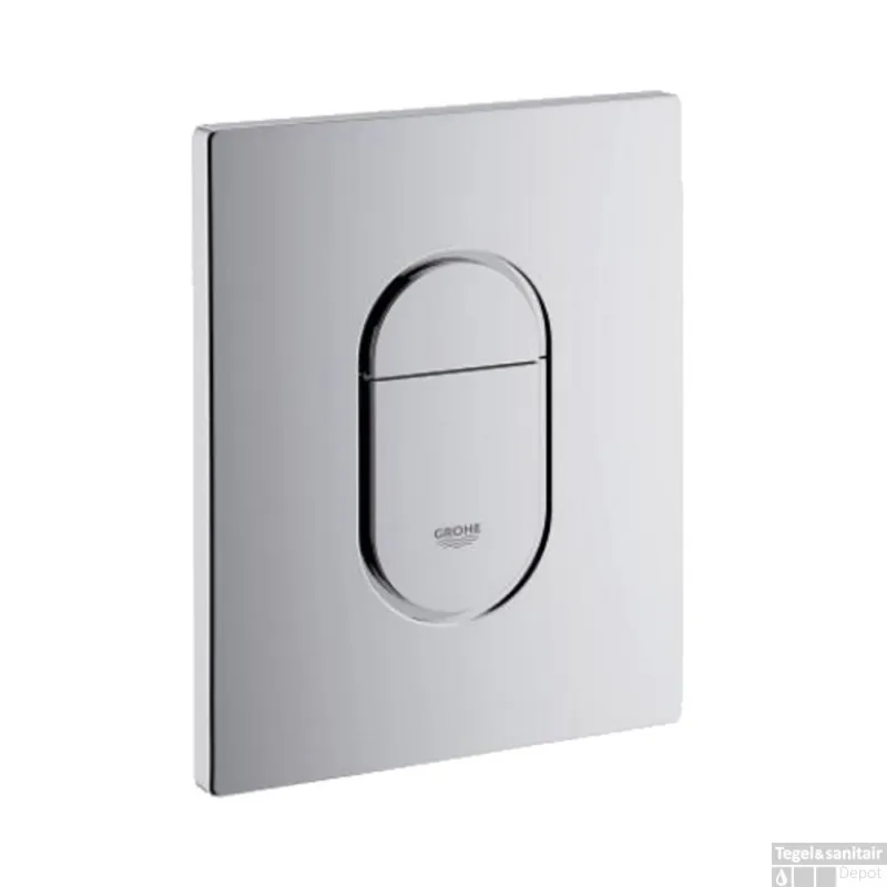 Express Levering GROHE Arena Cosmopolitan Bedieningsplaat Tweeknops Frontbediening Verticaal Chroom