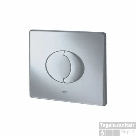 Tijdelijk Beschikbaar GROHE Rapid Sl Bedieningsplaat Sl Dual Flush Horizontaal Mat Chroom