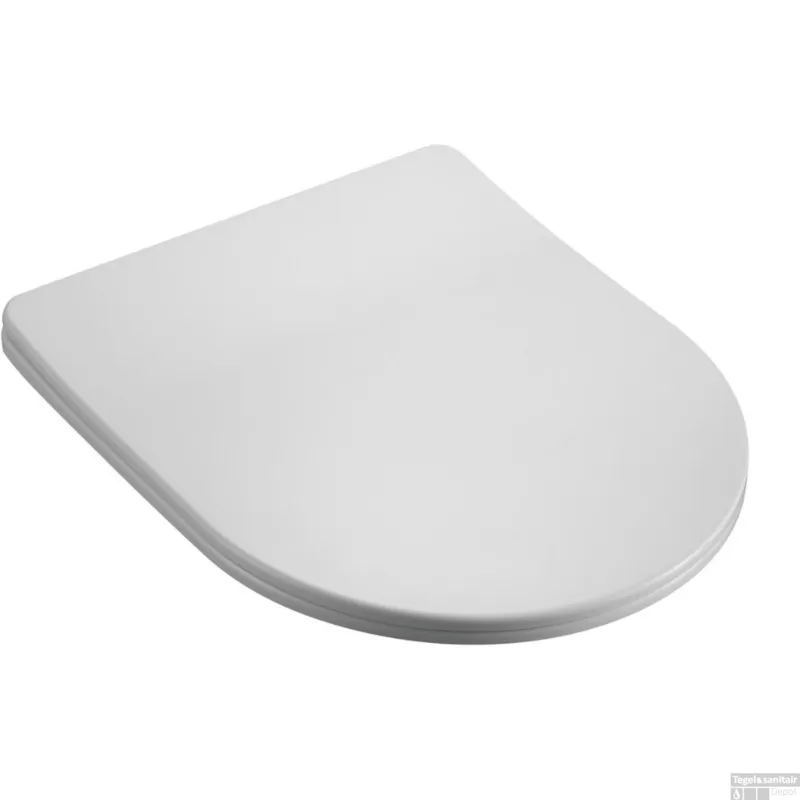 Gereduceerde Prijs Best-Design Toiletzitting Soft-Closing "Lavina-49" Glans Wit