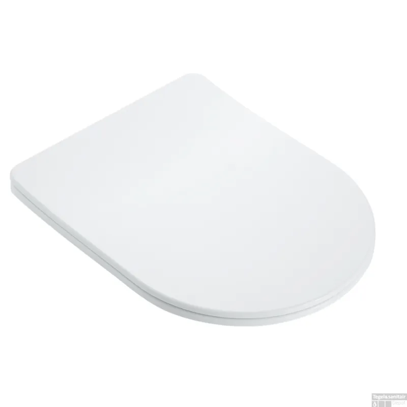 Best-Design Toiletzitting Soft-Closing "Centro" Glans Wit Lage Kosten