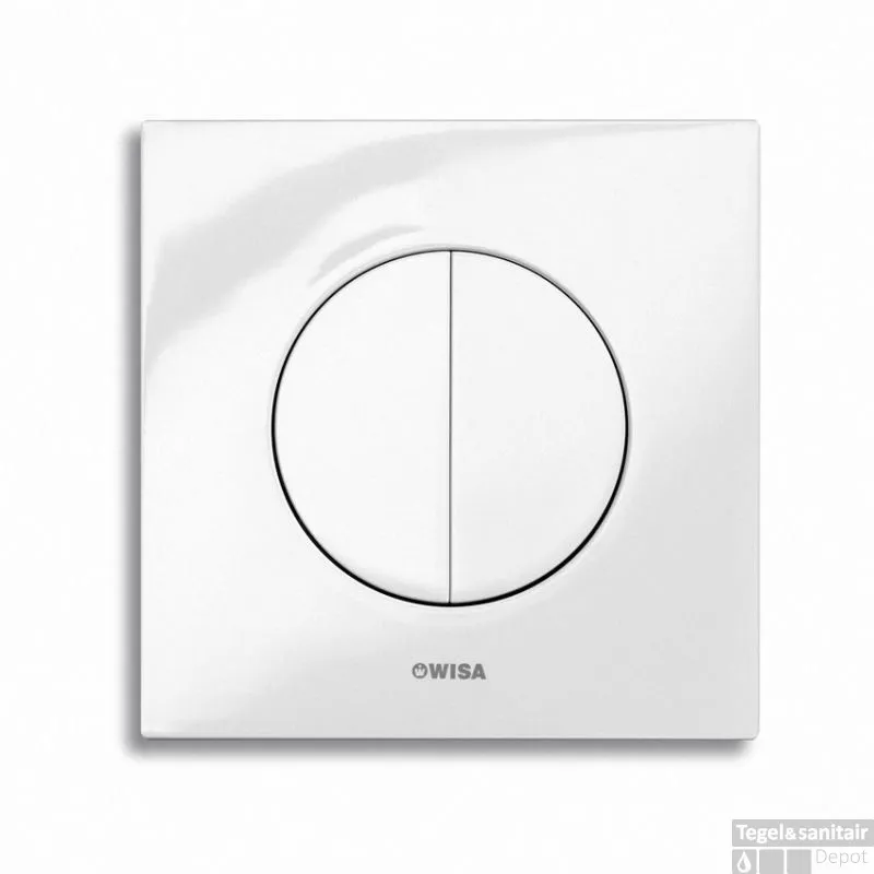 Nu Kopen Wisa Maro Afdekplaat Met Dualflush Wit