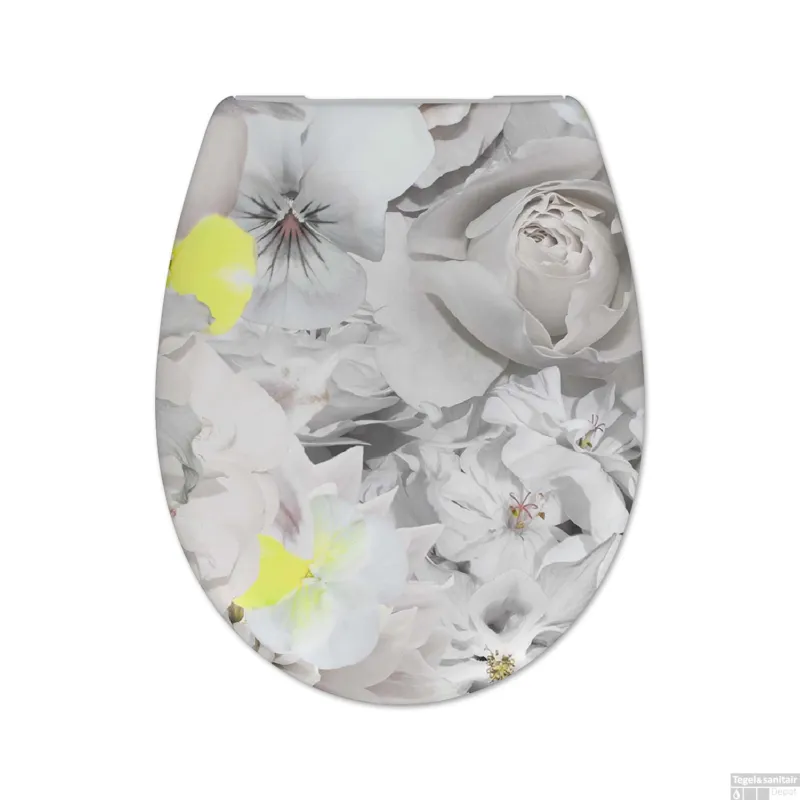 Toiletzitting Cedo Gardeners Bliss Softclose Grijs Geel Tijdelijk Beschikbaar