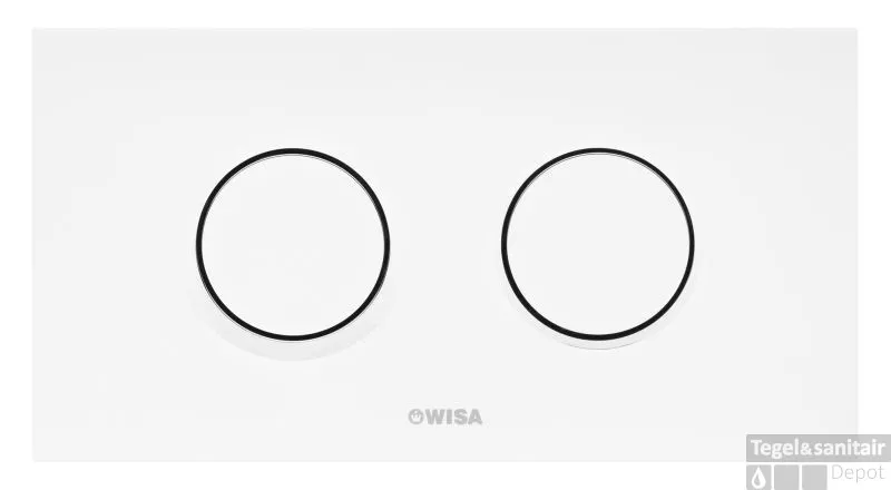 Wisa Juno Juno Bedieningsplaat Dualflush Chroom Merkproduct