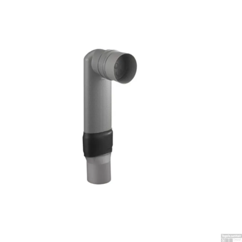 Bestseller PVC Ruimtebesparende Verloopbocht "Vario" Verticaal 90/90 No 3950