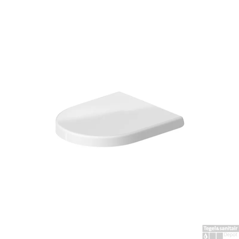 Weekendaanbieding Duravit Darling New Closetzitting Softclose En Quick Release Systeem 43.1x37x4.3 cm Duroplast Wit