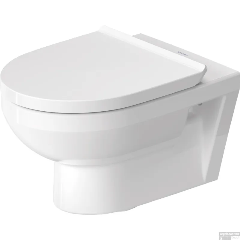 Aanbieding Wandcloset Duravit No.1 Diepspoel Rimless 36.5x54x35cm Wit