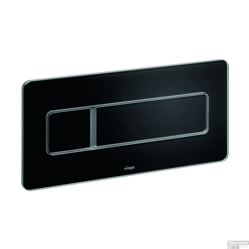 Drukplaat Viega Visign for More 105 Glas Zwart Nu Kopen