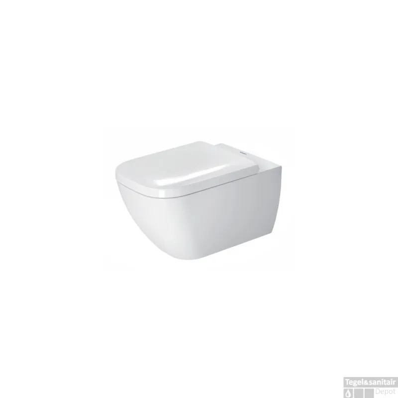 Flitsaanbieding Duravit Happy D.2 Wandcloset Diepspoel 36.5x54x33.5 cm Keramiek Glanzend Wit