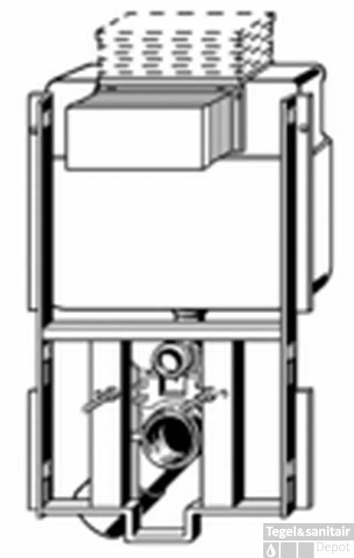 Viega Steptec Wc-module 84x43 Cm. Koop Vandaag