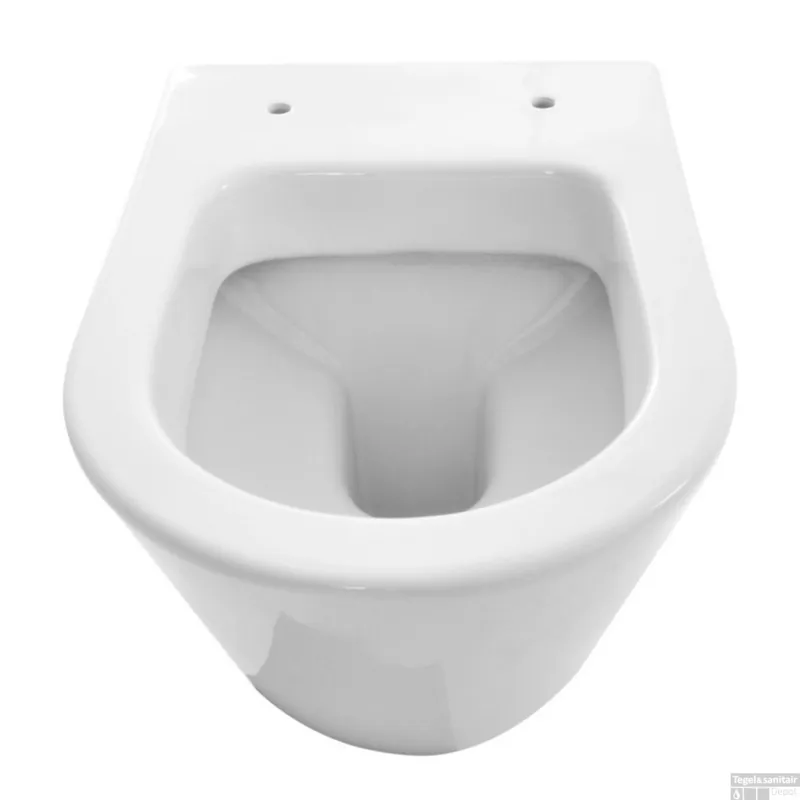BWS Wandcloset Vesta 52cm Zonder Zitting Wit Populair