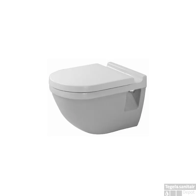 Duravit Starck 3 Wandcloset Diepspoel 36.5x54x35.5 cm Keramiek Wit Favoriet