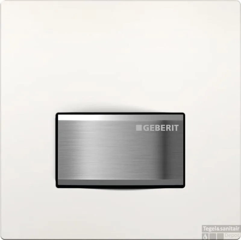 Geberit Sigma 50 Urinoir Bedieningsplaat Pneumatisch Wit Nieuw