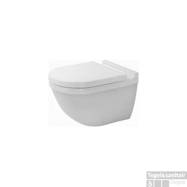 Duravit Starck 3 Wandcloset Diepspoel 36.5x54x38 cm Keramiek Glanzend Wit Beste Prijs