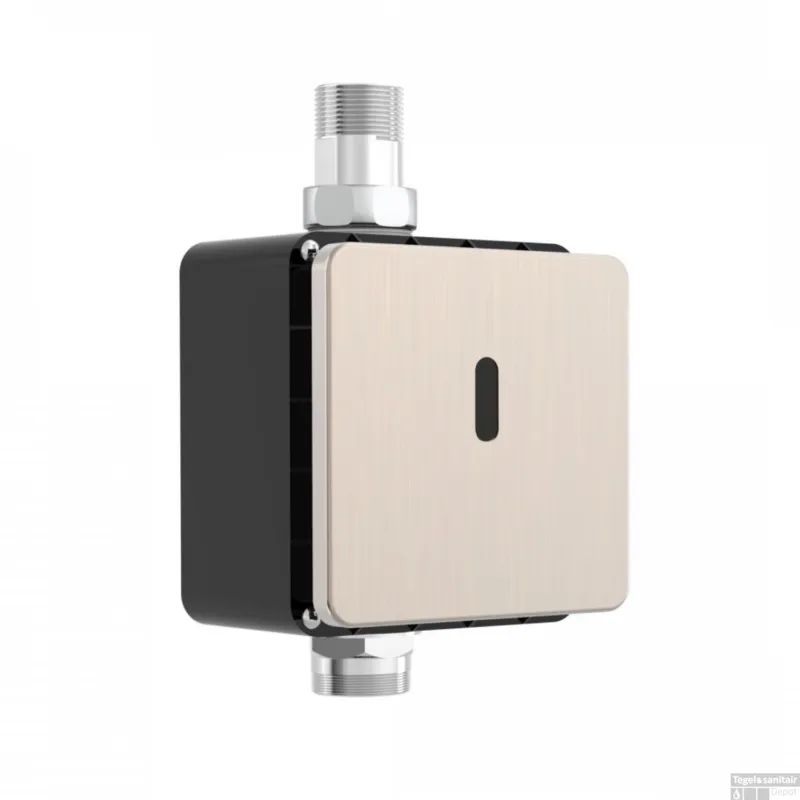 Aanbieding Bedieningsplaat Toilet Tres Tempo Standard Elektronisch Houtlook RVS
