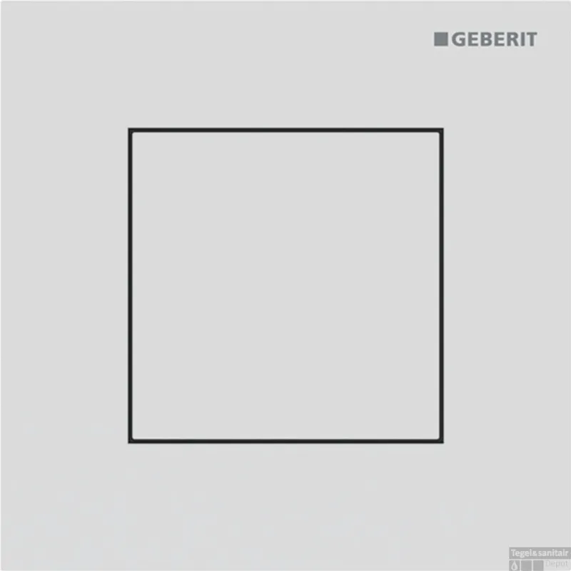 Snelle Levering Bedieningsplaat Geberit Type 40 Pneumatisch Sqaure Mat Wit