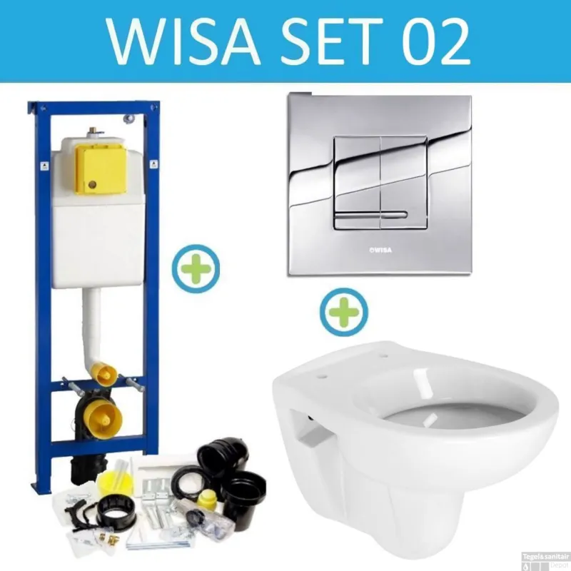 Gereduceerde Prijs Wisa XS set02 Delos Chroom (meerprijs 25,00)