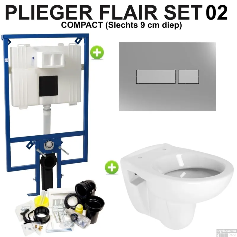 Laatste Kans Plieger Flair set02 Chroom/Matchroom (meerprijs 30,00)