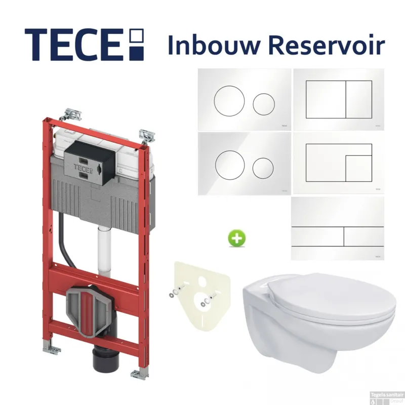 TECE Set 01 Basic Pro Randloos met TECE Drukplaat Betaalbaar