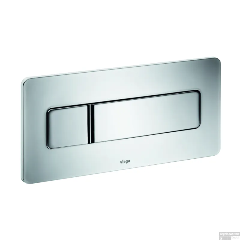 Drukplaat Viega Visign for More 105 Aluminium Verchroomd Populair