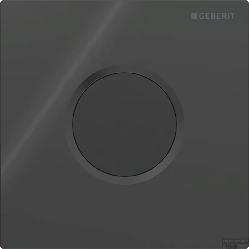 Bedieningsplaat Geberit Type 01 Met Batterijvoeding Gitzwart Direct Beschikbaar