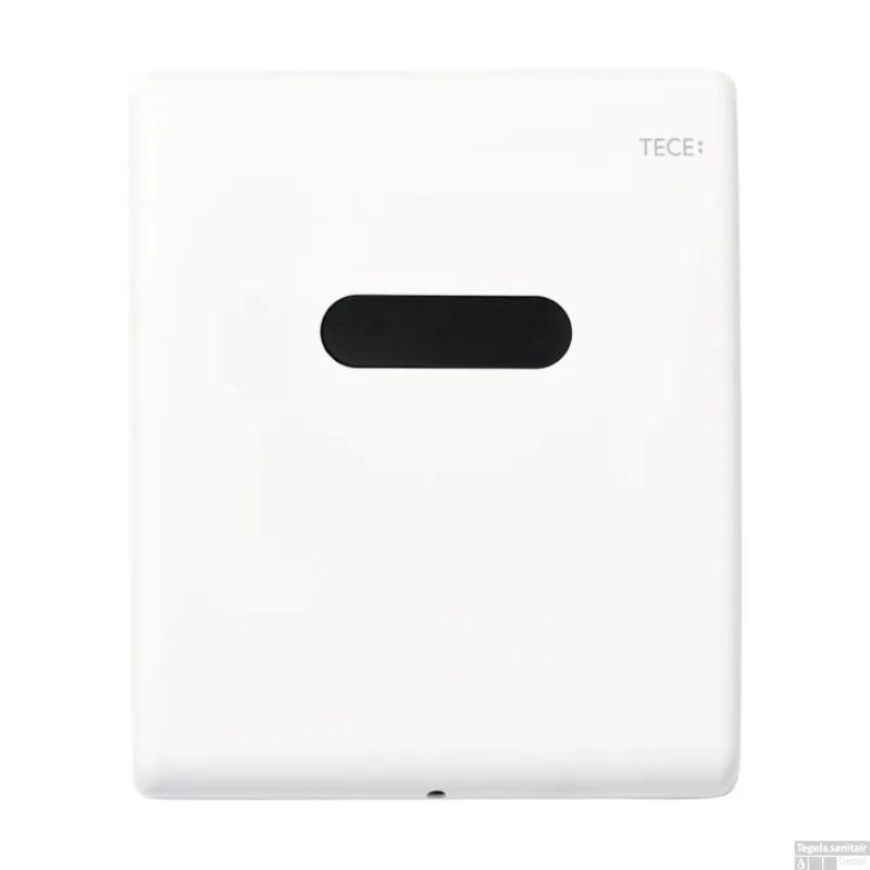 Urinoir Elektronische Bedieningsplaat TECE Planus 10x12 cm Mat Wit (werkt o.b.v. batterij) Rechtstreeks Van De Fabrikant