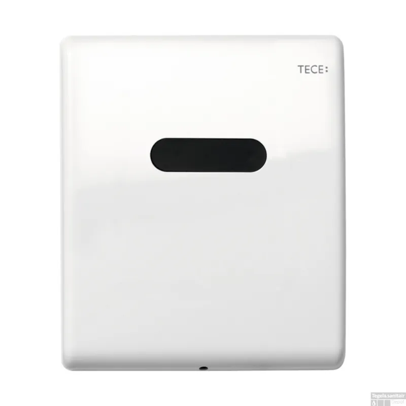 Urinoir Elektronische Bedieningsplaat TECE Planus 10x12 cm Glanzend Wit (werkt o.b.v. batterij) Lage Prijs