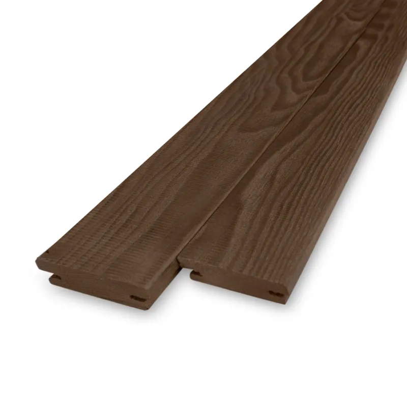 thermo - b-fix Thermo essen B-fix plank - 21x64 mm - geschaafd - B-fix rabat- & vlonderplank - thermisch gemodificeerd essenhout KD 8-12% - Thermo essen B–fix plank - 21x64 mm - geschaafd: 280 cm Merkproduct