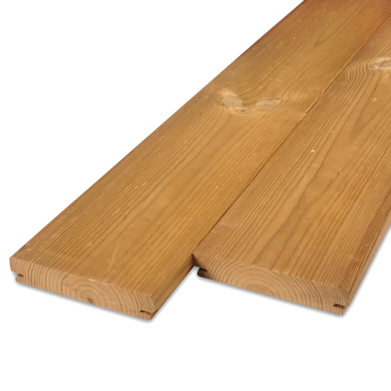 Fabrieksprijs thermo - b-fix Thermo grenen B-fix plank - 21x140 mm - geschaafd - B-fix rabat- & vlonderplank - thermisch gemodificeerd grenenhout KD 8-12% - Thermo grenen B–fix plank - 21x140 mm - geschaafd: 600 cm