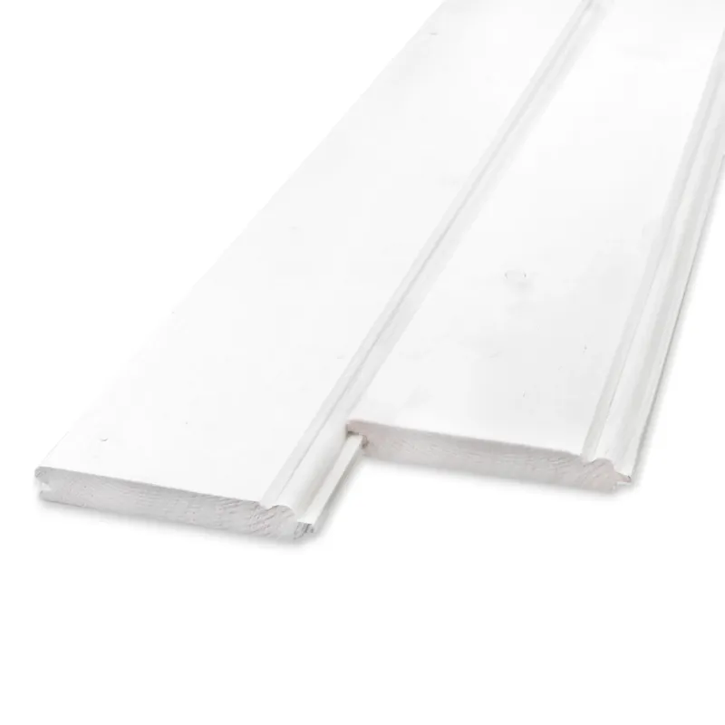 Gratis Retour vuren - rabat - wit Gegrond vuren kraaldeel - 19x115 mm - geschaafd - kraalschroot - wit gegrond vurenhout KD 18-20% - Gegrond vuren kraaldeel - 19x115 mm - geschaafd: 390 cm