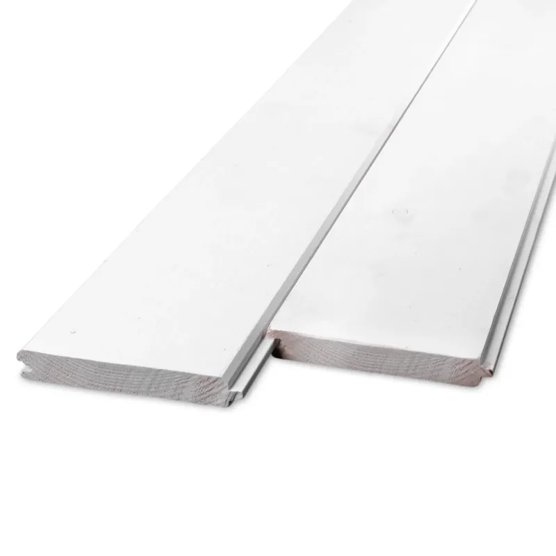 Laatste Versie vuren - rabat - wit Gegrond vuren vellingdeel - 18x135 mm - geschaafd - mes en groef plank - wit gegrond vurenhout KD 18-20% - Gegrond vuren vellingdeel - 18x135 mm - geschaafd: 420 cm
