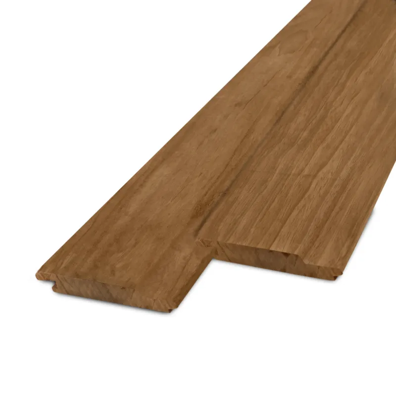Korting thermo - rabat Thermo fraké channelsiding - 21x90 mm - geschaafd - channel siding - thermisch gemodificeerd frake hout KD 8-12% - Thermo fraké channelsiding - 21x90 mm - geschaafd: 455 cm