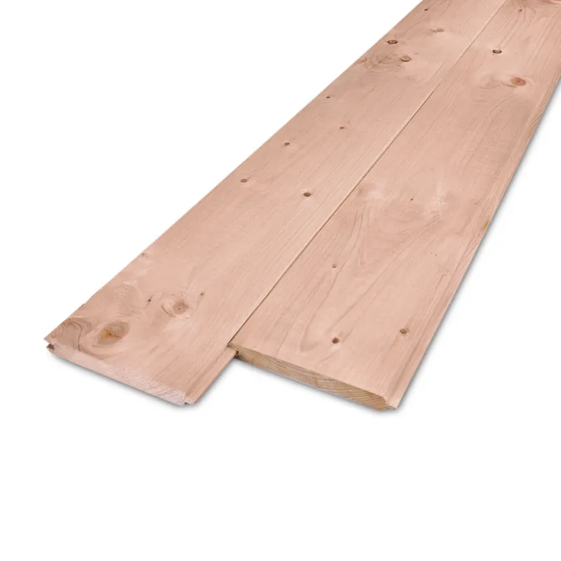 Laatste Kans vuren - vellingdeel - geimpregneerd Red class wood vellingdeel - 18x135 mm - geschaafd - mes en groef plank - geïmpregneerd red class vuren KD 18-20% - Red class wood vellingdeel - 18x135 mm - geschaafd: 500 cm